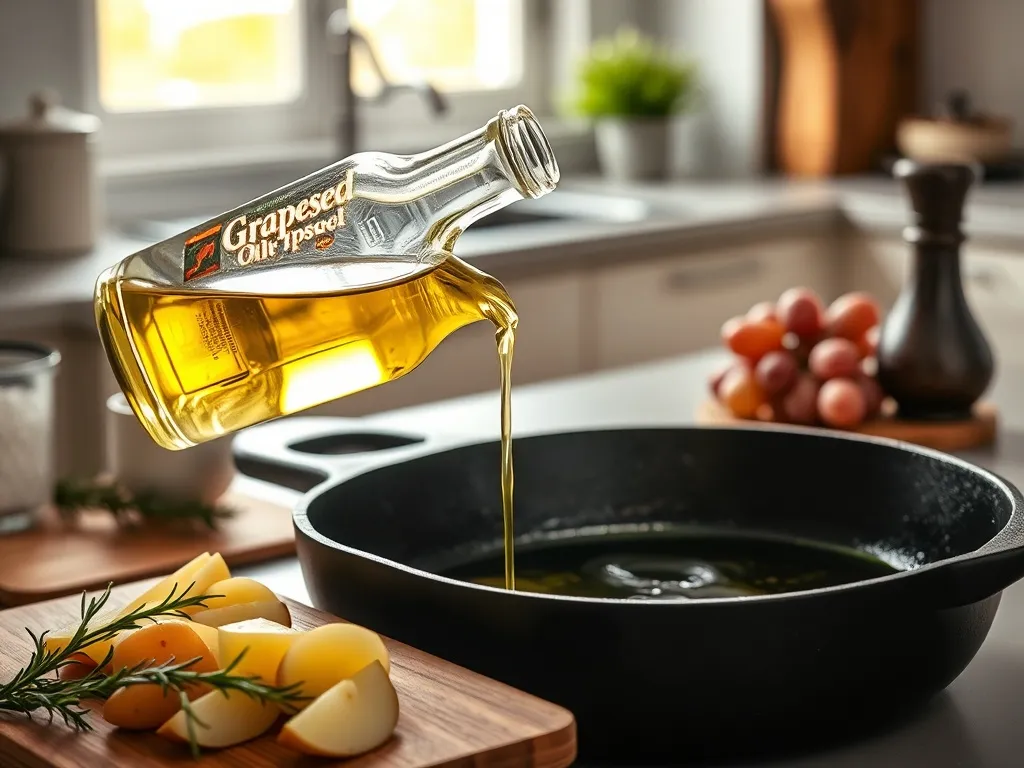Czy olej z pestek winogron nadaje się do smażenia?