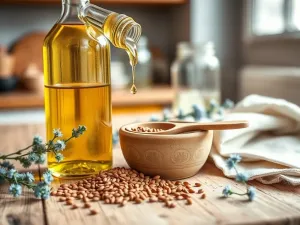Olej lniany - na co pomaga i jak go stosować?